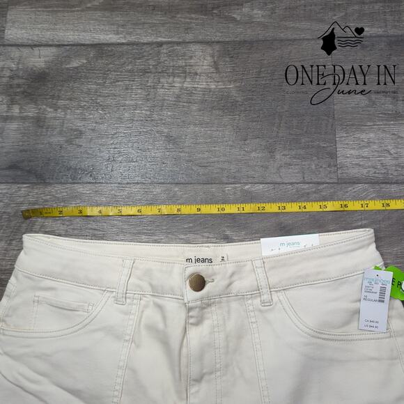 m jeans Ankle Slim Straight Jeans Size 16 - Picture 3 of 6